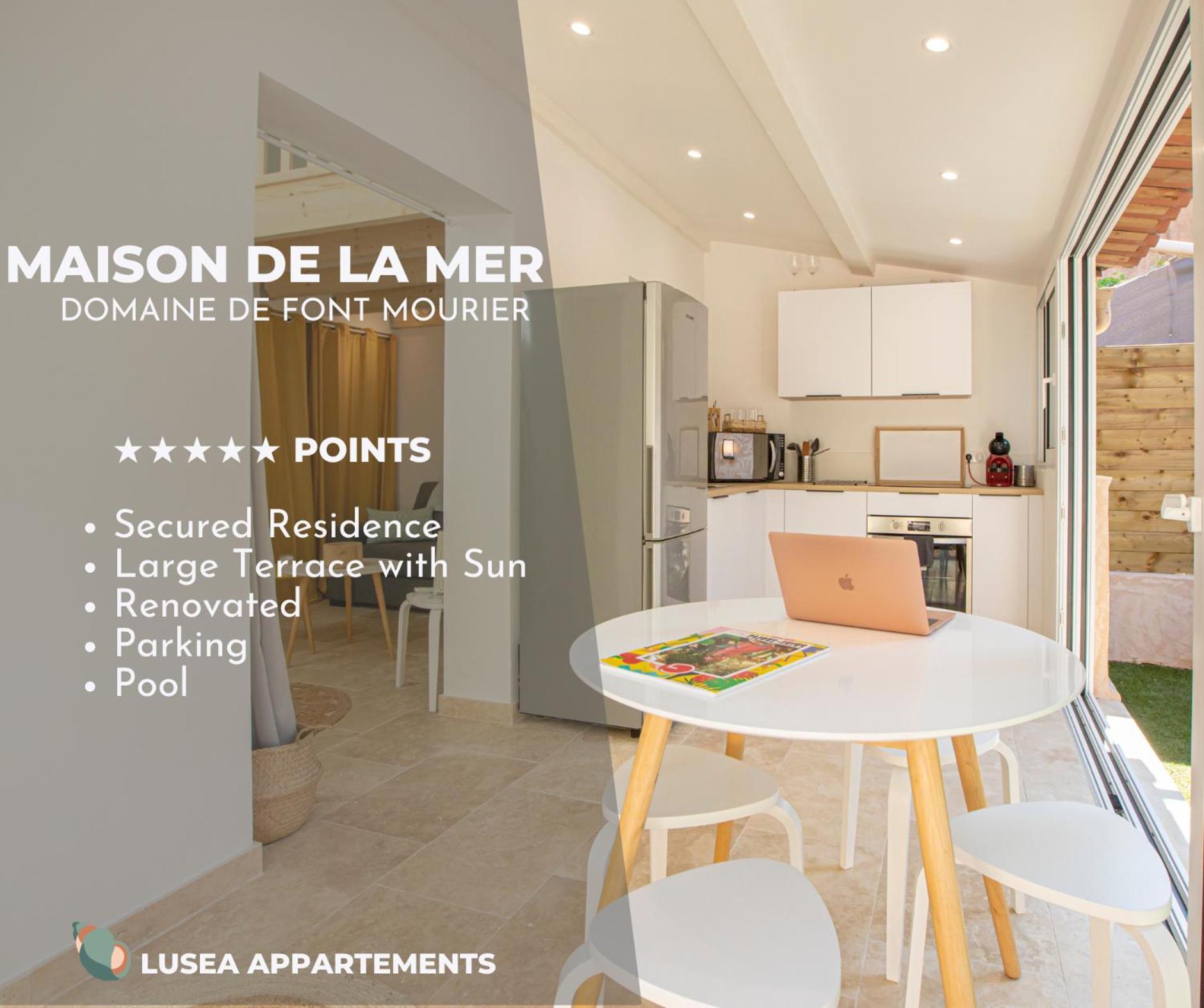 La Maison De La Mer, Golfe De Saint-Tropez ガッサン エクステリア 写真